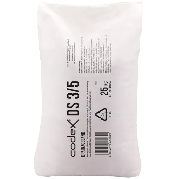 Codex DS 3/5 Quarzsand - 25 KG